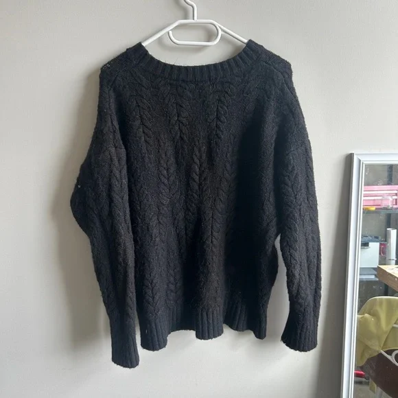 Little mountain black knit sweater one size - Picture 3 of 4